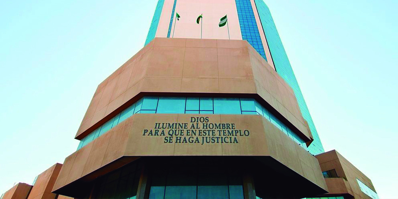 Palacio de Justicia de Santa Cruz de la Sierra.