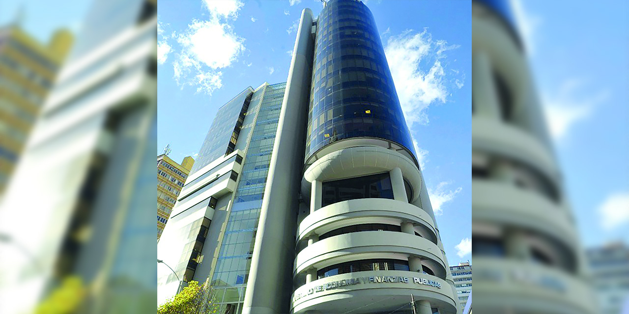 El edificio del Ministerio de Economía.