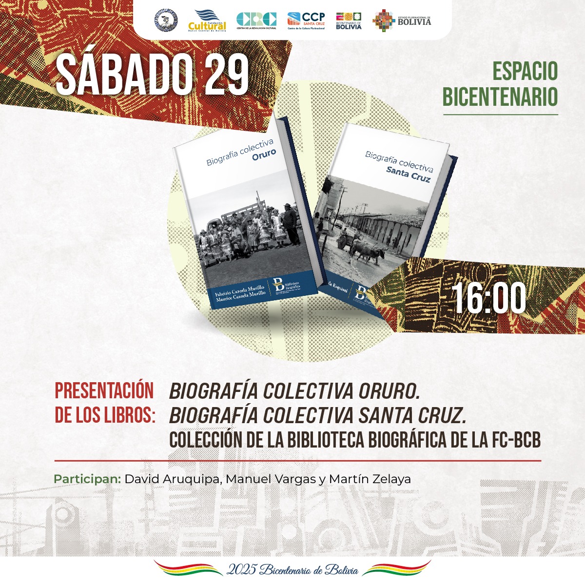 BIOGRAFIA ORURO SANTA CRUZ