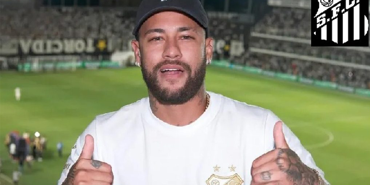 Neymar Jr. oficializa su retorno al Santos FC