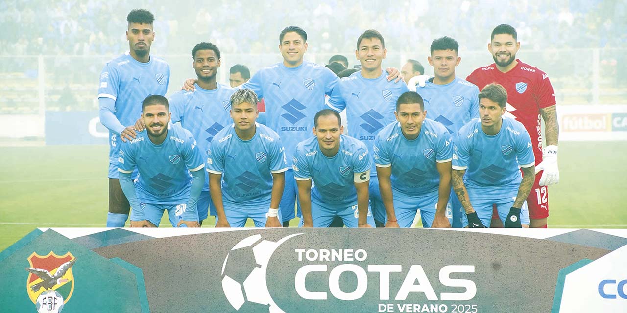 Bolívar jugará la Copa Libertadores 2025.