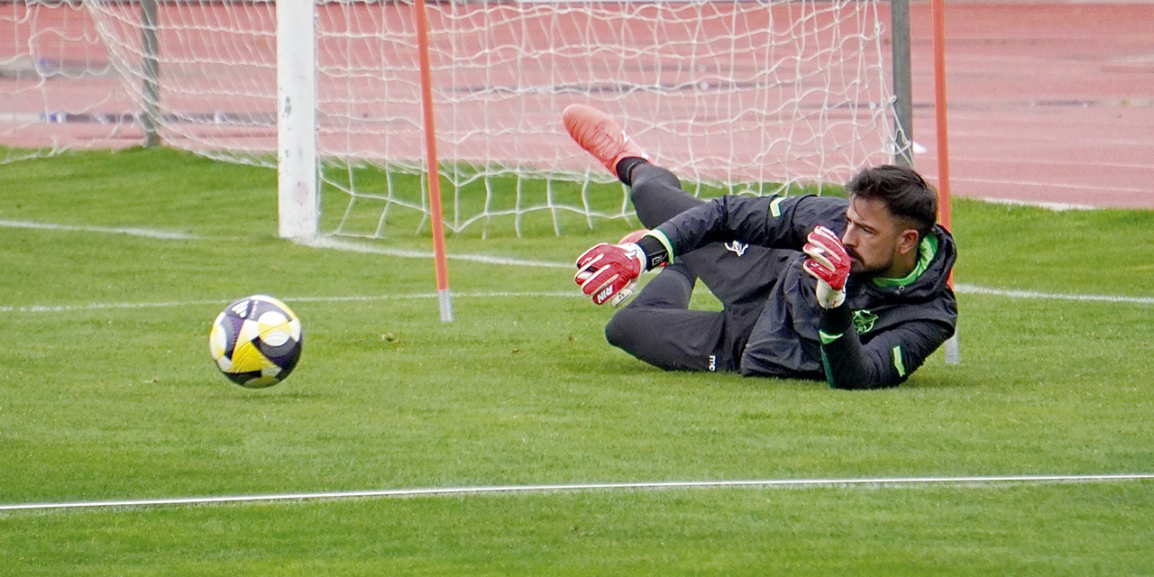 La seguridad de Guillermo Viscarra en el arco de la Selección será importante.