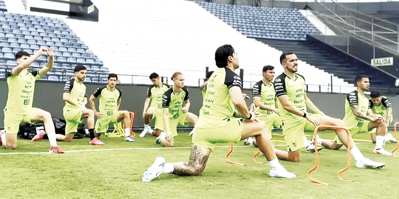 La Selección con la mirada al frente va por el triunfo.