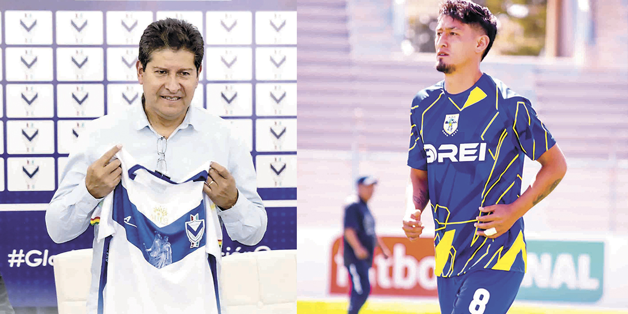 Eduardo Villegas debutará como DT de GV San José/ Miguel Quiroga, mediocampista del equipo de ABB.
