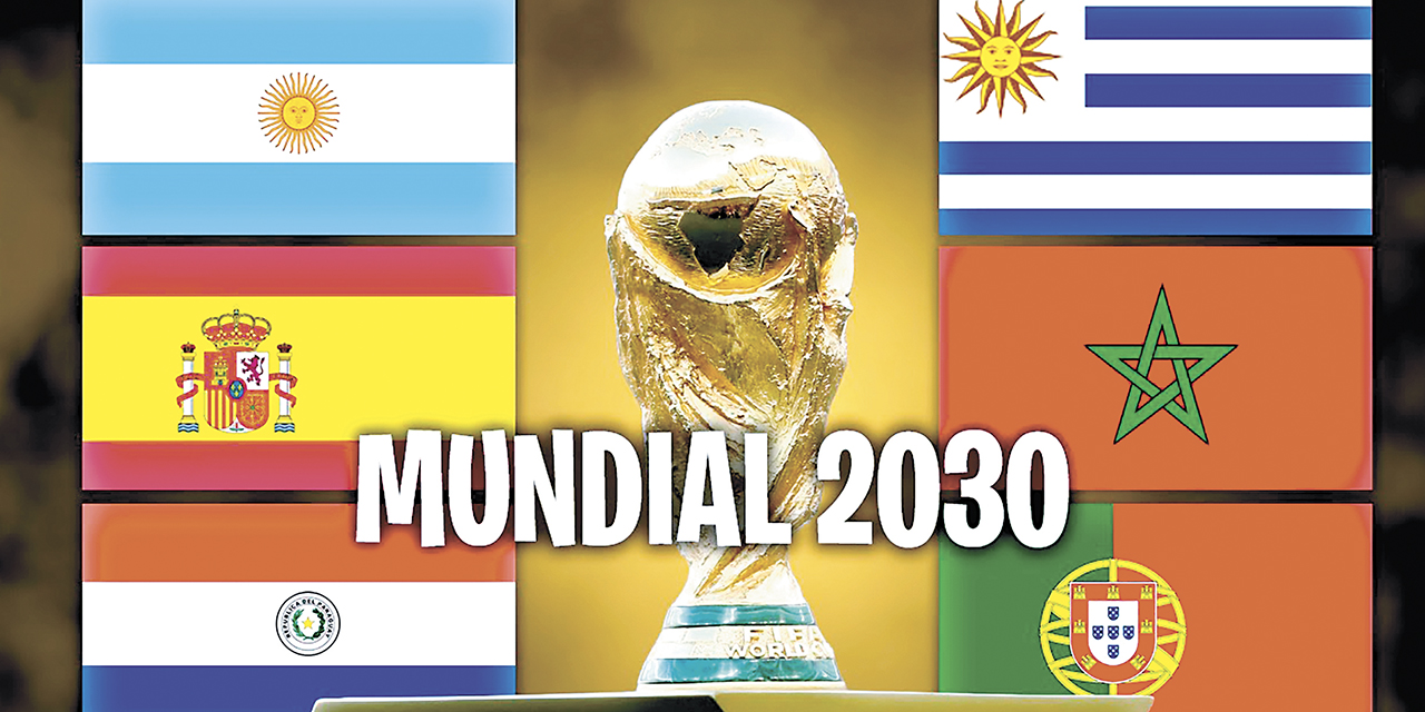 El Mundial 2030 se jugaría en tres continentes.