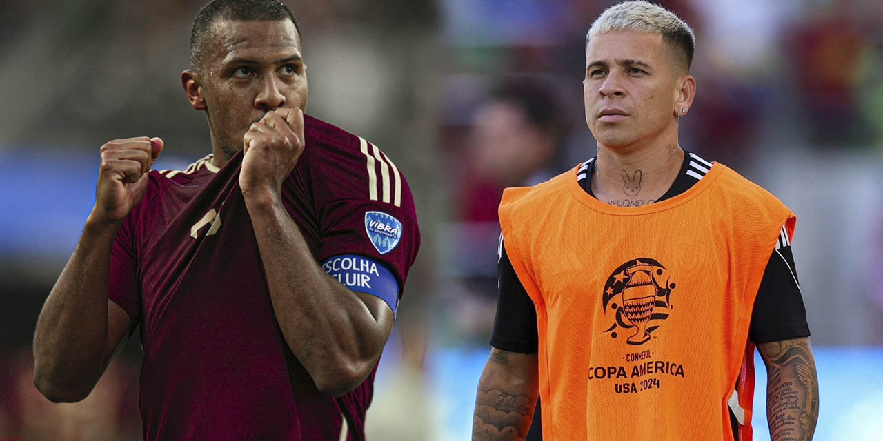 Salomón Rondón, capitán y goleador de la selección venezolana/ Yeferson Soteldo espera llegar recuperado al cotejo contra Bolivia.