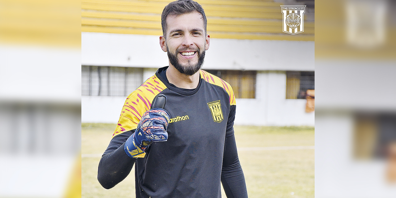 La confianza del arquero  del Tigre Rodrigo Banegas.
