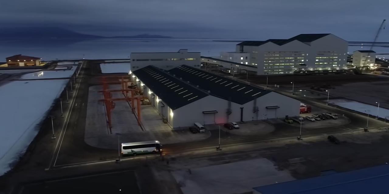 Planta industrial de YLB, en Uyuni.