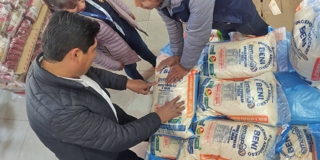 Prevén retorno del arroz a supermercados de Emapa por gran abastecimiento este año