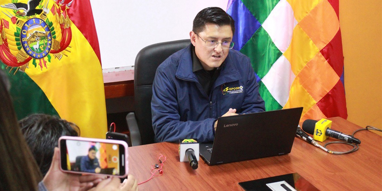 Epcoro recauda Bs 3.560 millones por venta de 4.450 kilos de oro al BCB