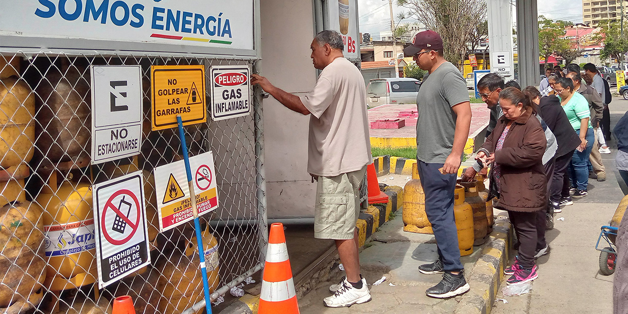 YPFB despacha 95.000 garrafas de GLP al día entre La Paz y Santa Cruz