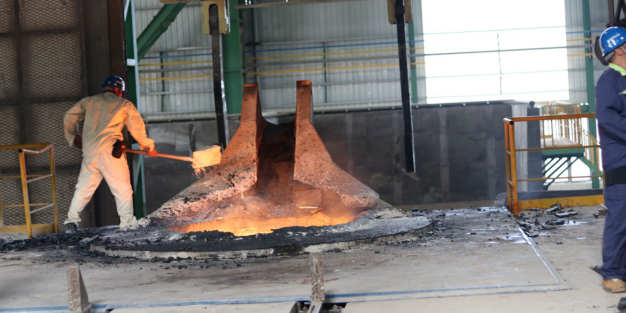 El precio de la tonelada de las barras corrugadas será menor de $us 1.200