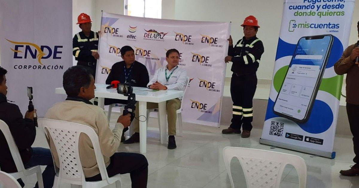 FOTO:  ENDE ORURO