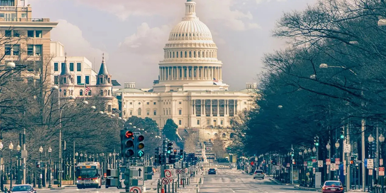 Washington DC, la capital de Estados Unidos.