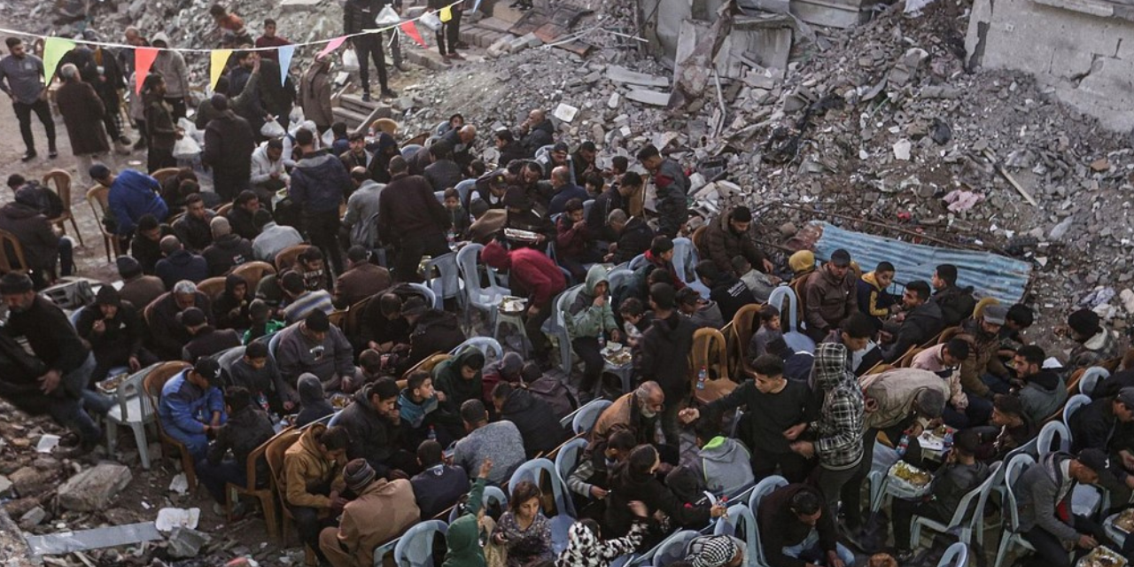 La población de Gaza en precarias condiciones.