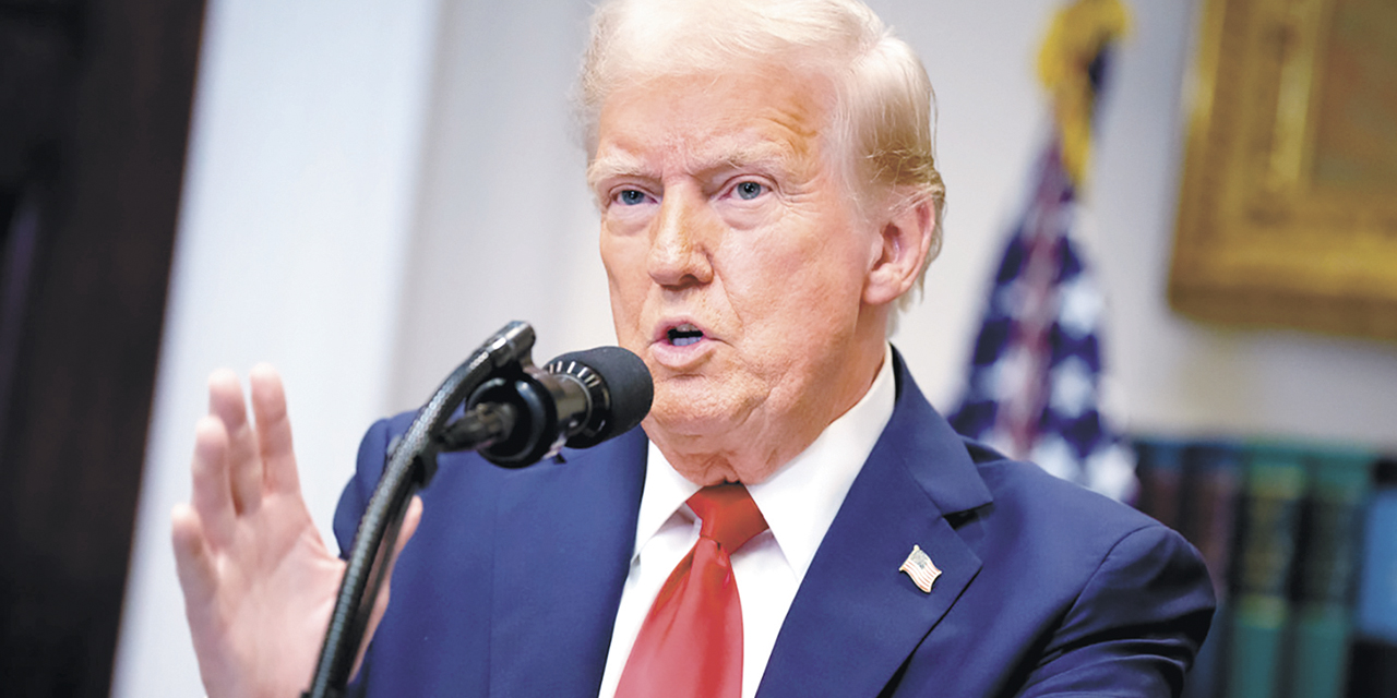 El presidente de Estados Unidos, Donald Trump.