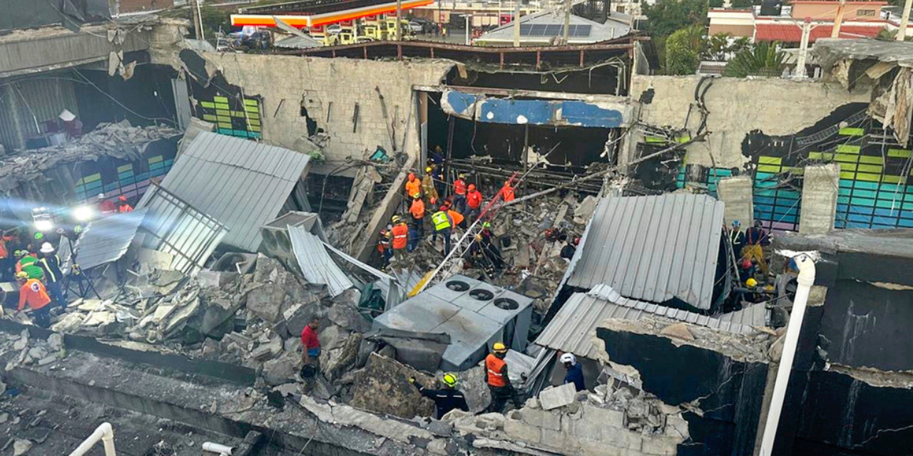 Colapso del techo de la discoteca Jet Set en Santo Domingo, República Dominicana