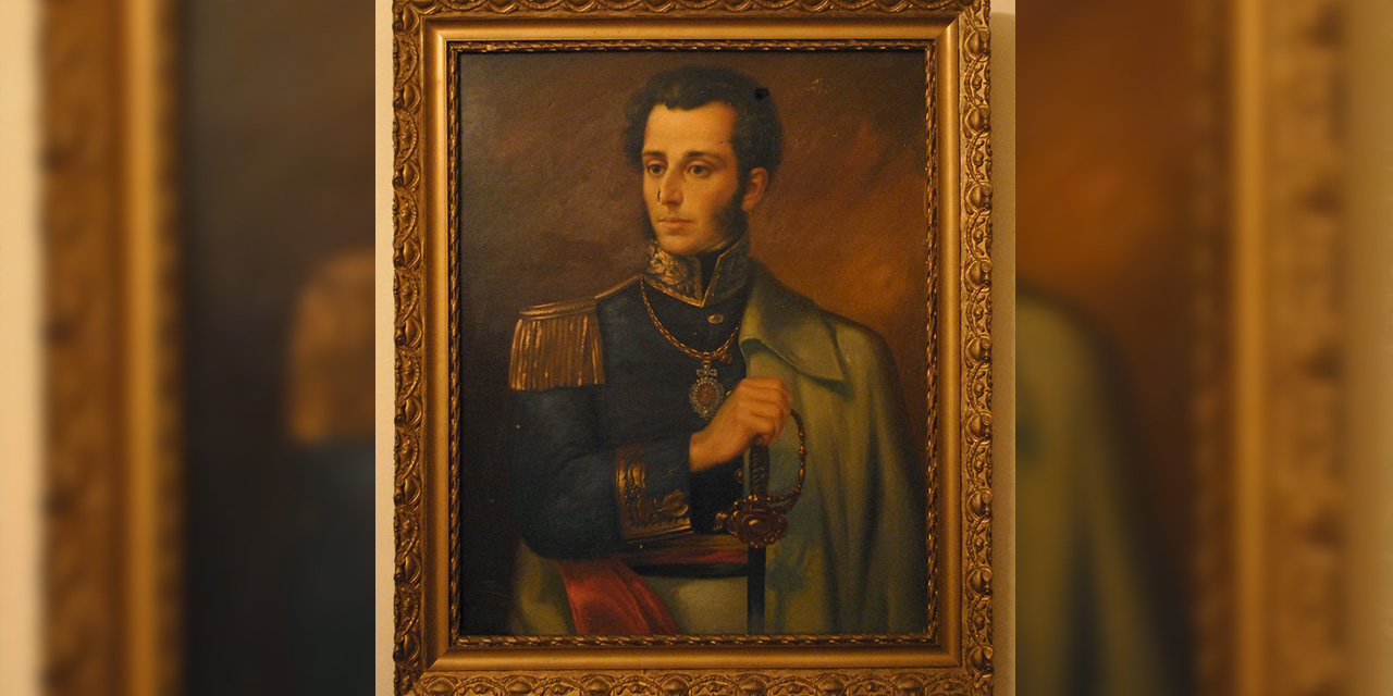 El presidente Antonio José de Sucre.