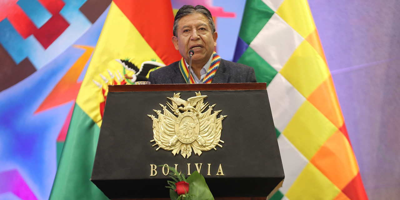 Choquehuanca: “El Estado Plurinacional fue creado para servir al pueblo, no a los políticos ni burócratas”