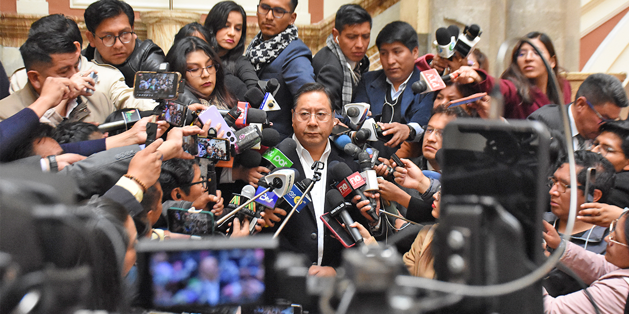 Arce trabaja en abrir nuevos mercados ante la política arancelaria de los Estados Unidos