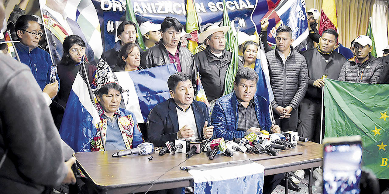 Directiva del MAS-IPSP.