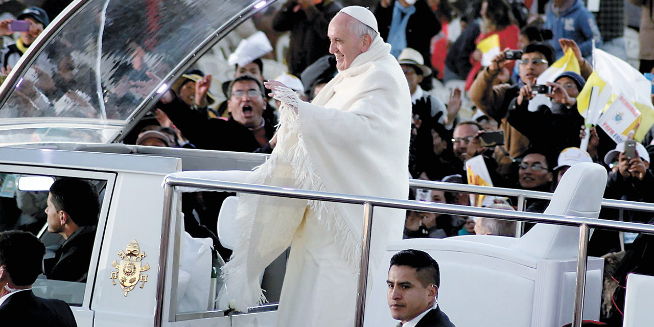 El Papa abogó por el diálogo para que Bolivia tenga un acceso al mar  