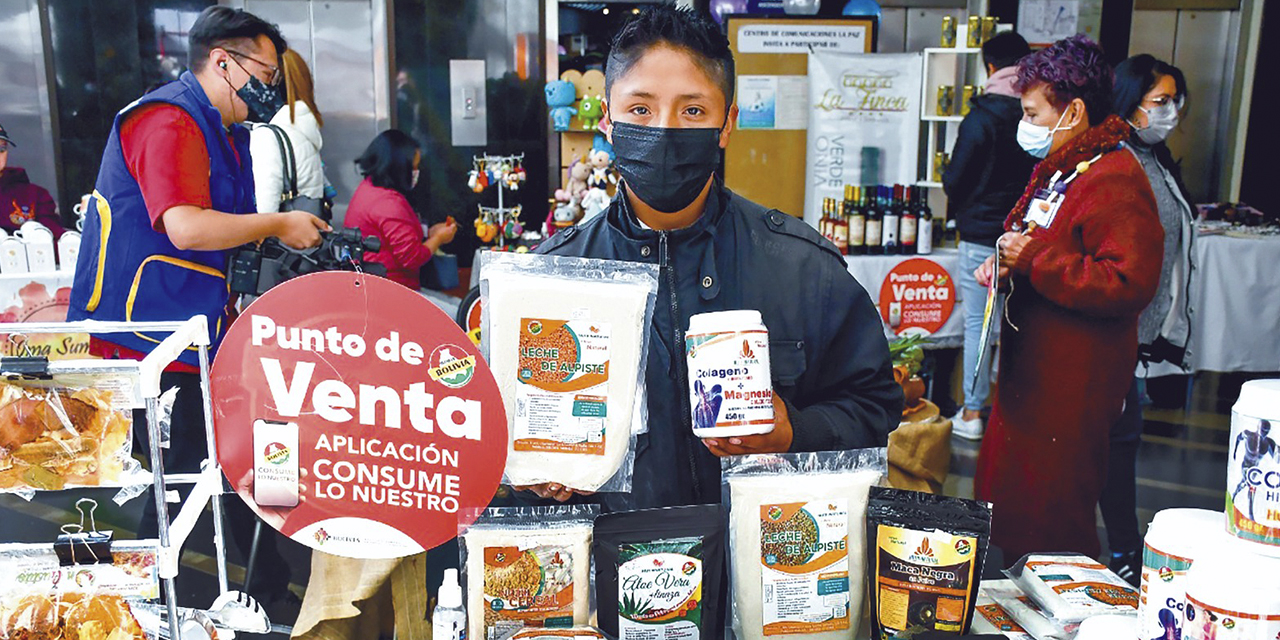 La app incluye una variedad amplia de productos a la venta. 