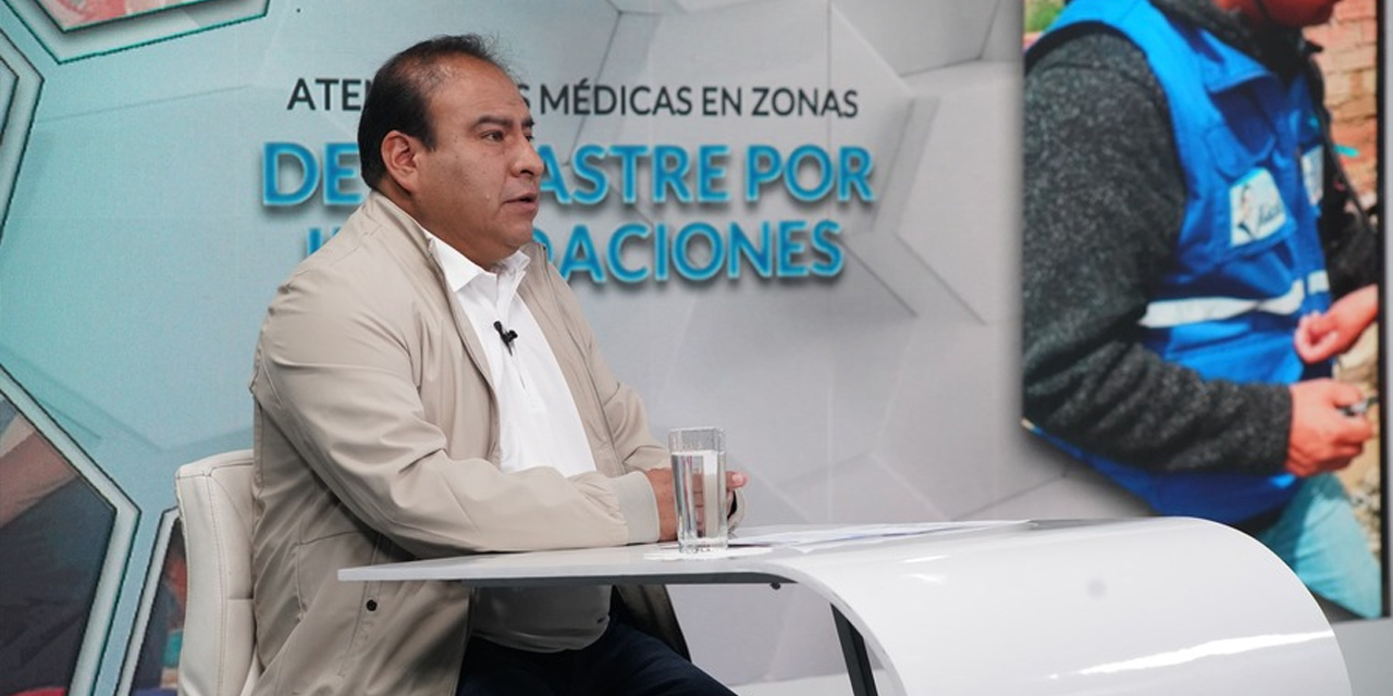 Milton Gonzáles, jefe de la Unidad de Gestión de Riesgos. Foto: Jorge Mamani