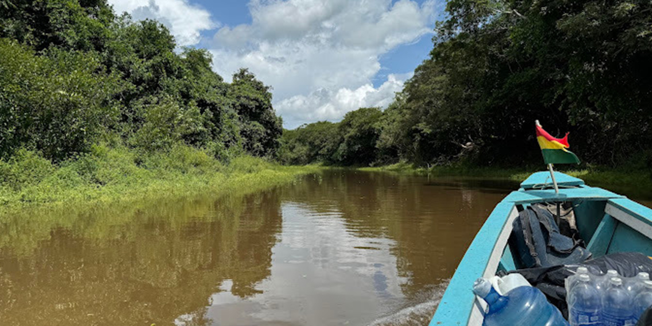Ingreso al Parque Nacional Madidi.