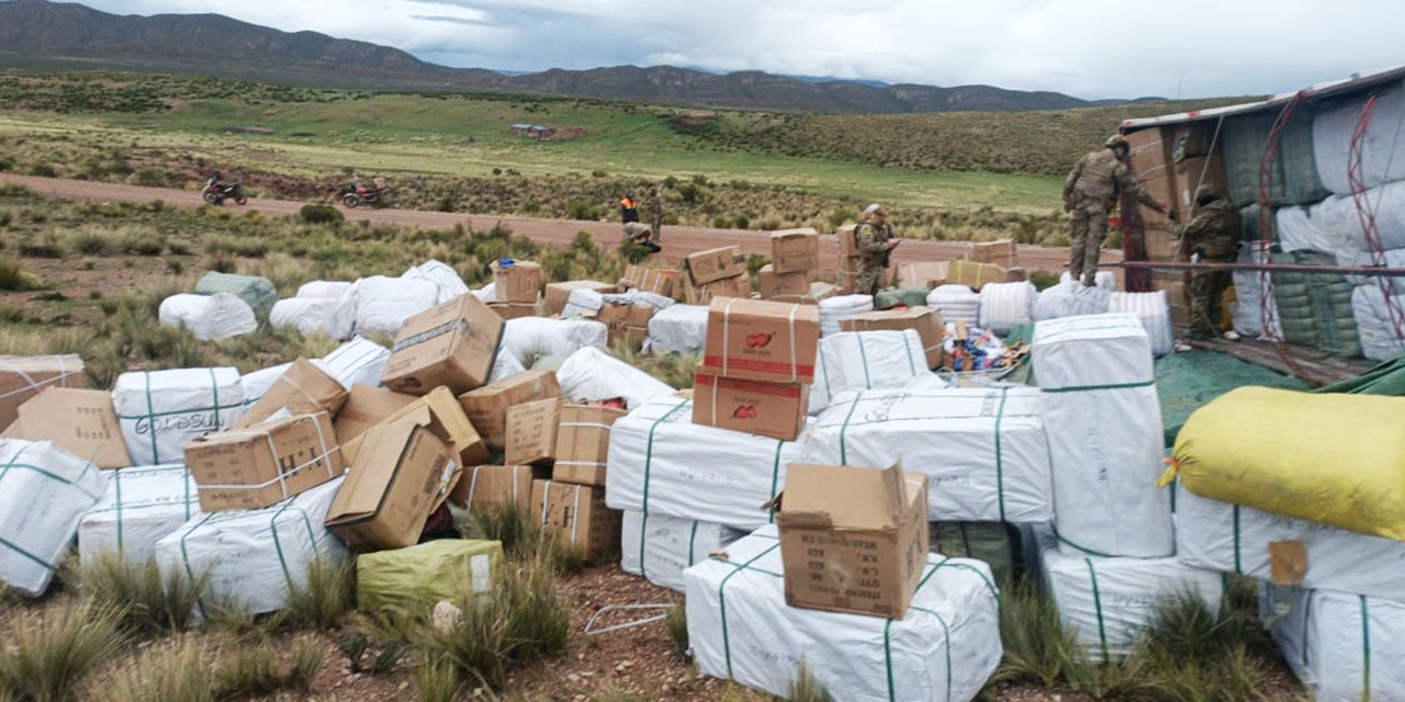 Más de Bs 17 MM es la afectación al contrabando entre enero y febrero