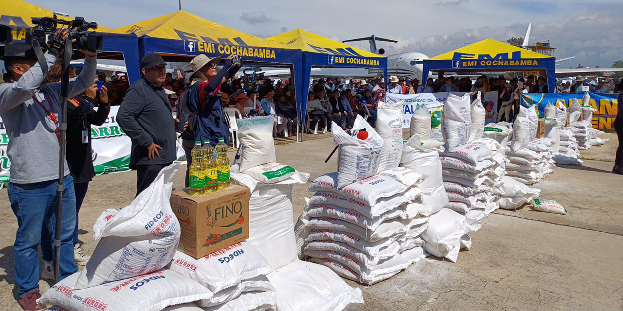 El Gobierno nacional entrega más de 201 toneladas de ayuda humanitaria 