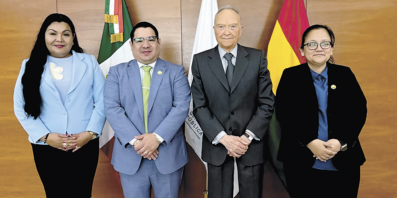 Fiscales generales de Bolivia y de México fortalecen la coordinación interinstitucional.