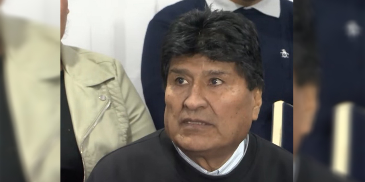 Confirman vigencia de orden de aprehensión contra Evo Morales