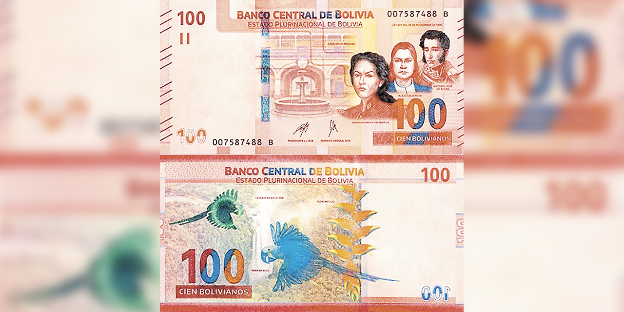 Nuevos billetes de la Serie B.