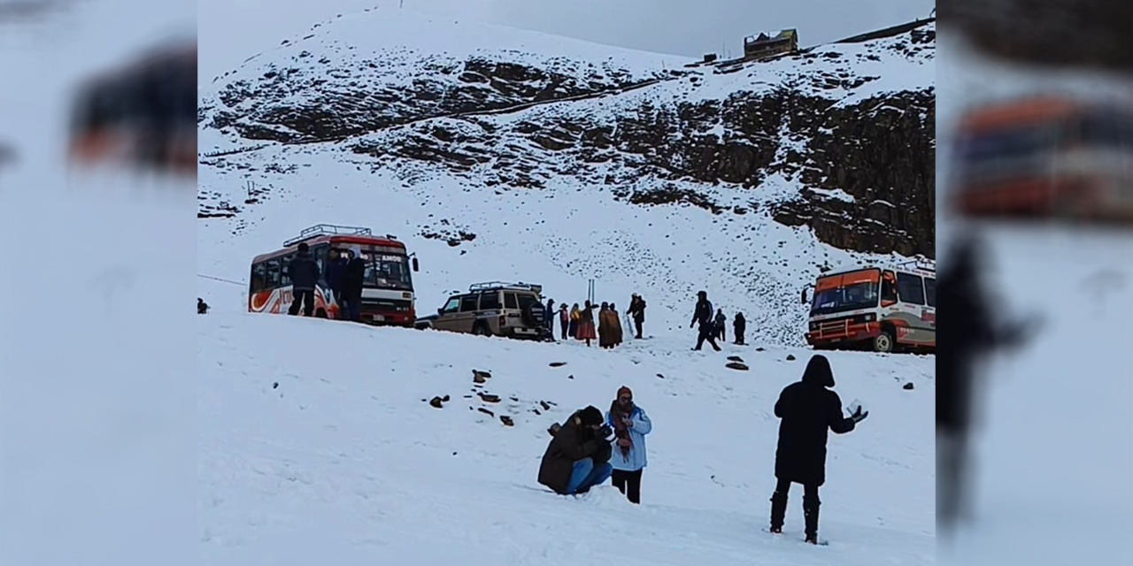El Chacaltaya vuelve a cubrirse de nieve luego de 20 años de deshielo por el cambio climático