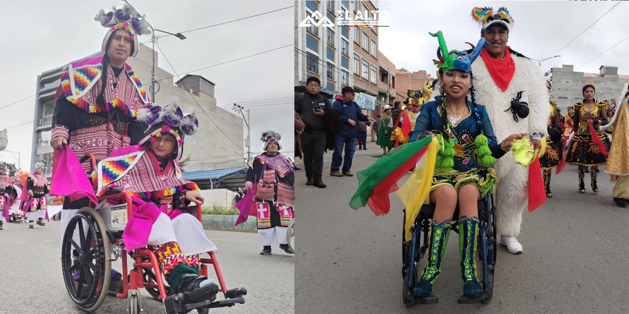 Niños y jóvenes con discapacidad brillan en la jornada folklórica por la inclusión.