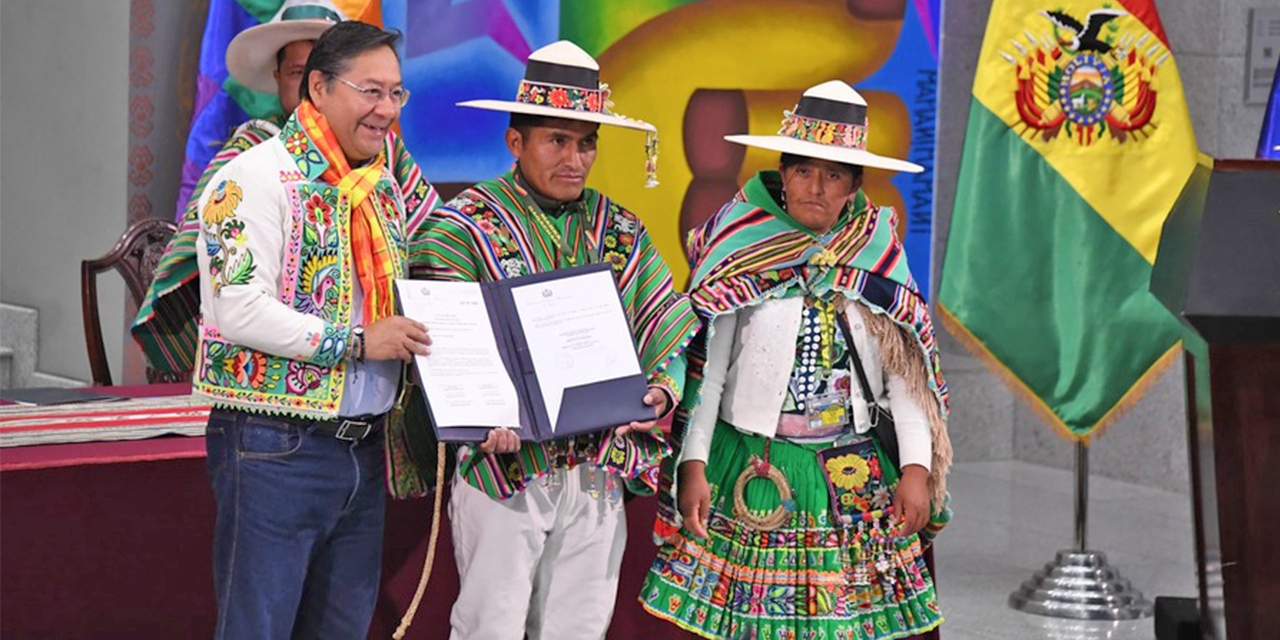 Declaran Patrimonio Cultural al Tapa  Cayu Chiwu de la Marka Qaqachaka