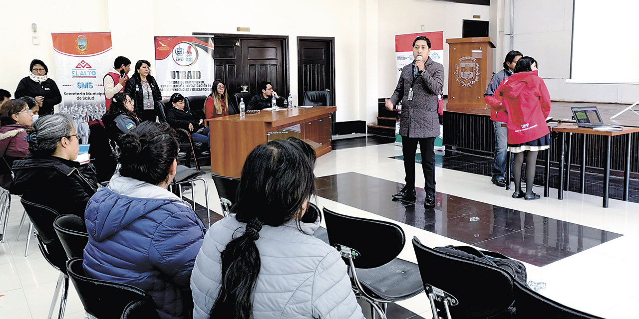 Taller de capacitación.