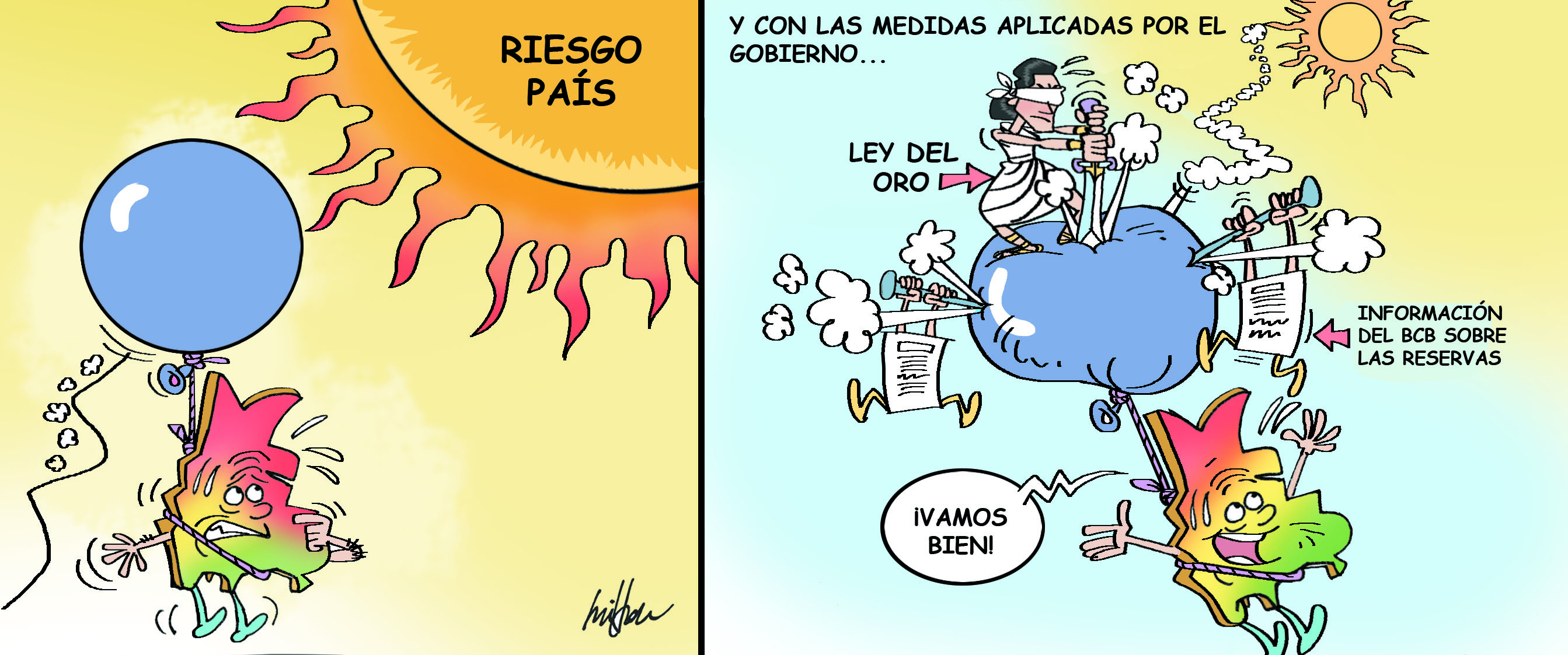 CARICATURA DOM 30 DE JULIO