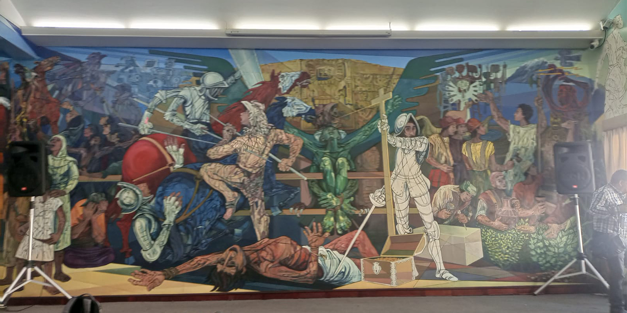 Diez murales en diez historias de Walter Solón Romero