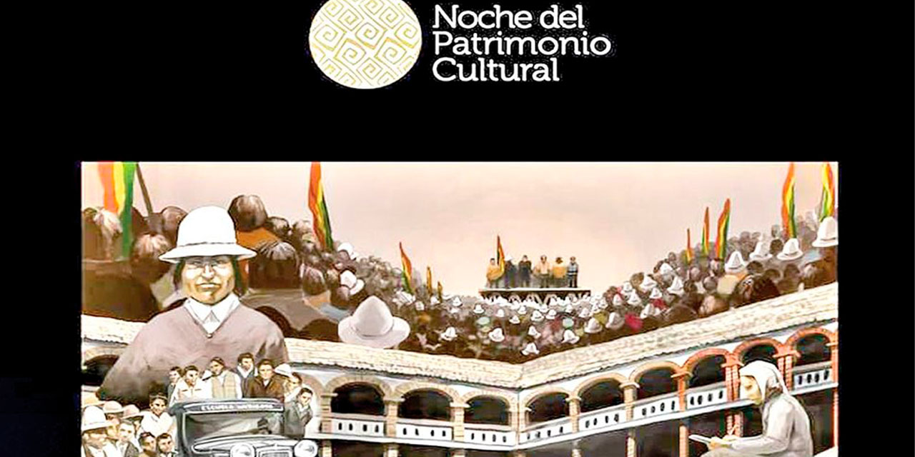 Una de las escenas de la serie animada que cuenta la historia nacional.Foto: MUSEF