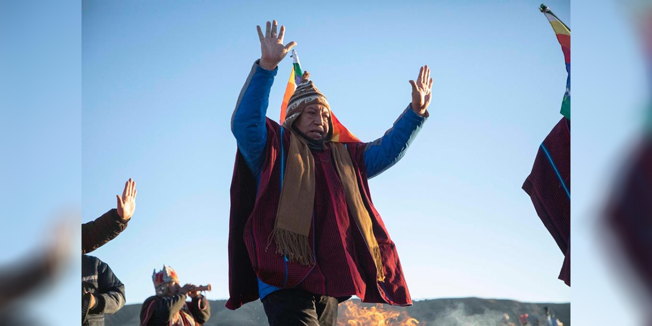 Choquehuanca pide abrazar a todos los seres vivos “reconociendo nuestra interdependencia”