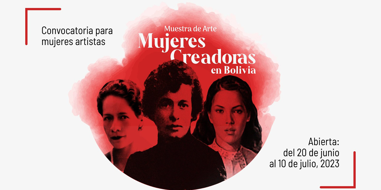 La muestra de arte Mujeres Creadoras en Bolivia se inaugurará el 11 de octubre, Día de la Mujer Boliviana. | Foto: FCBCB