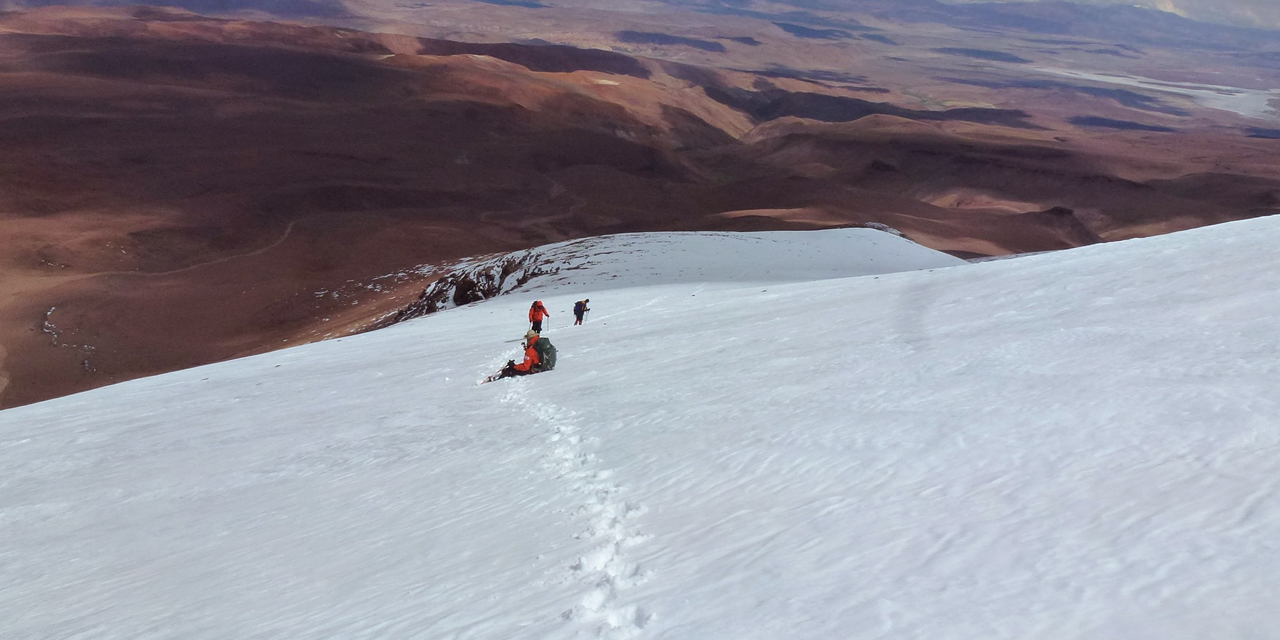 Paisaje de una de las expediciones en las que participó Vitry. 