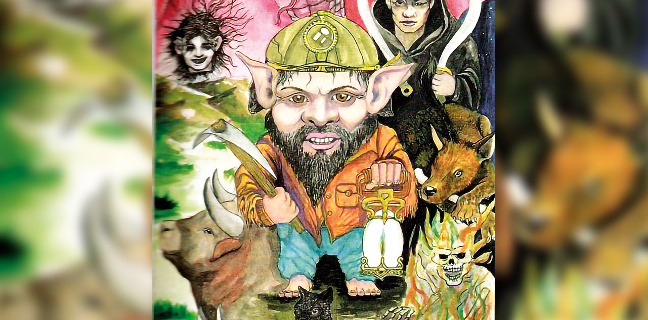 Dibujo de Álex Huaroto Huayhua ilustra la portada.