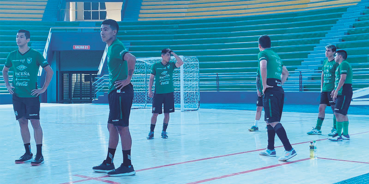 Preselección de futsal cierra primer microciclo 