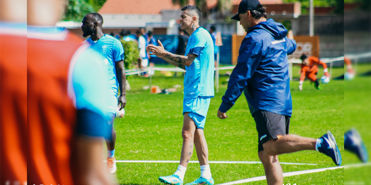 Juan Carlos Arce, la carta de gol de Blooming. (Foto: Blooming)