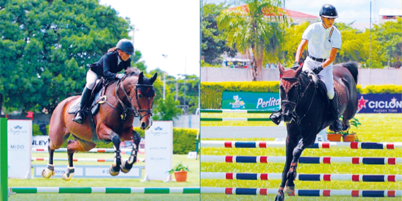 Cruceños Montoya y Daza, campeones en hipismo
