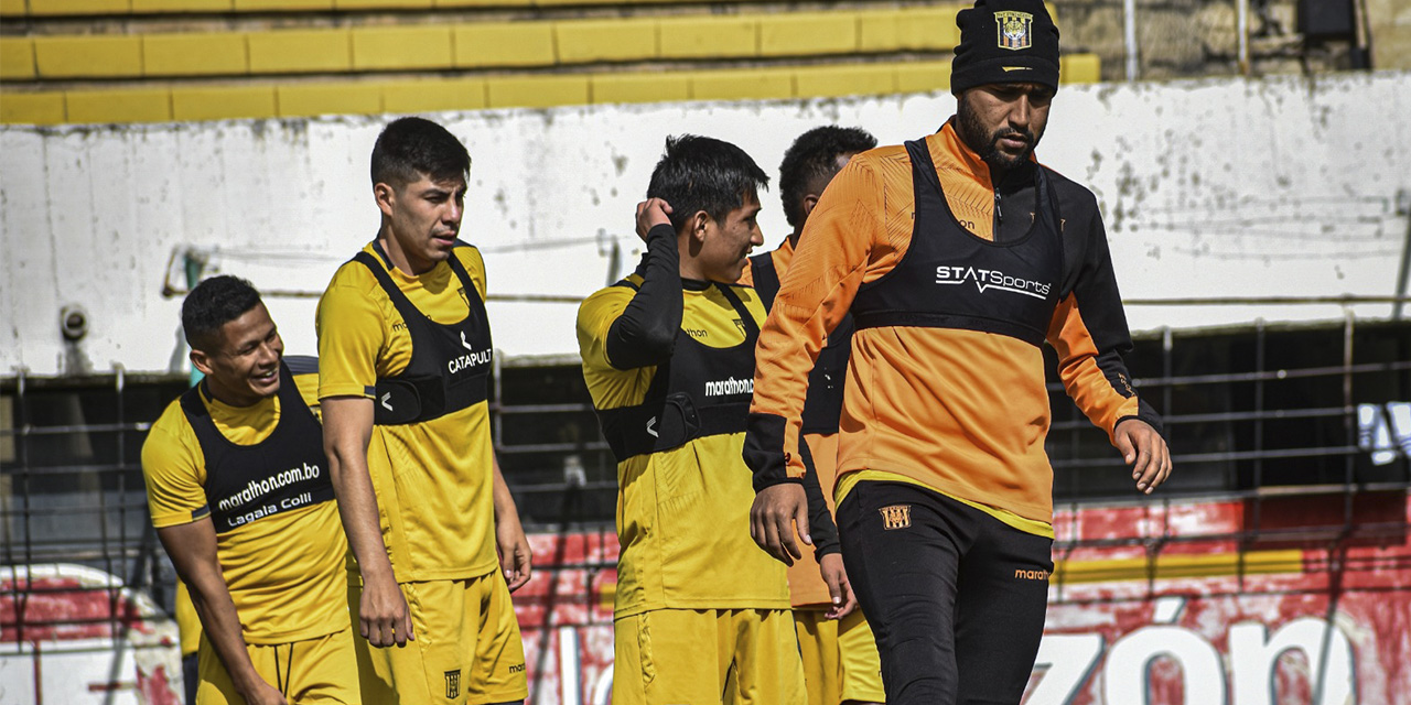 Adrián Jusino, capitán del club The Strongest.