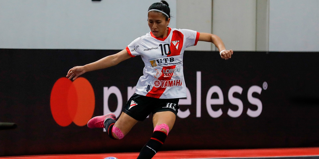 Martha Chura, destacada jugadora de Always Ready. Foto: Conmebol